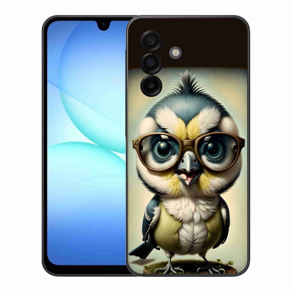 Zselés borítás mmCase Samsung Galaxy A17 4G/5G - kölyök szemüveggel