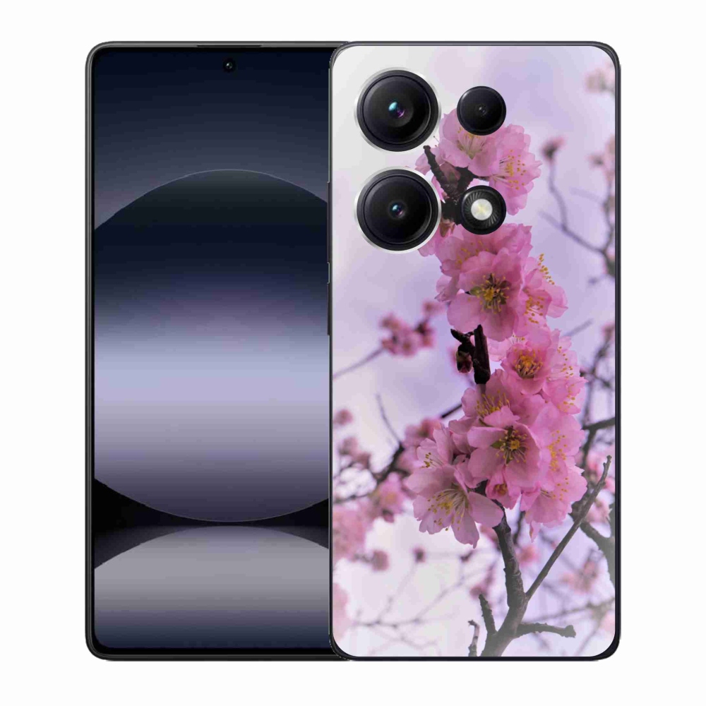 Gél borító mmCase a Xiaomi Redmi Note 14S-hez - virágok 7