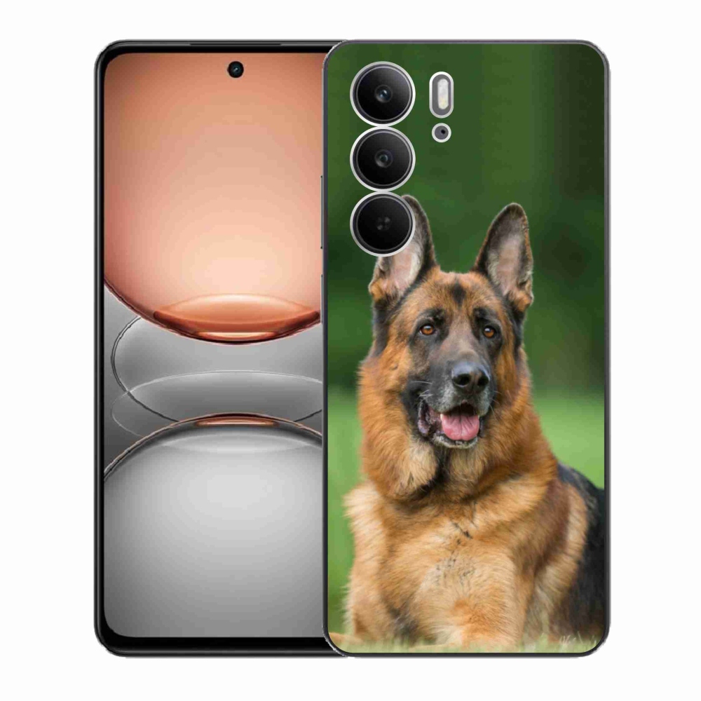 Zselés borítás mmCase a Realme C75 - Német juhászkutyához