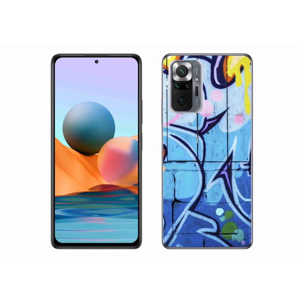 Gél borítás mmCase a Xiaomi Redmi Note 10 Pro készülékhez - graffiti