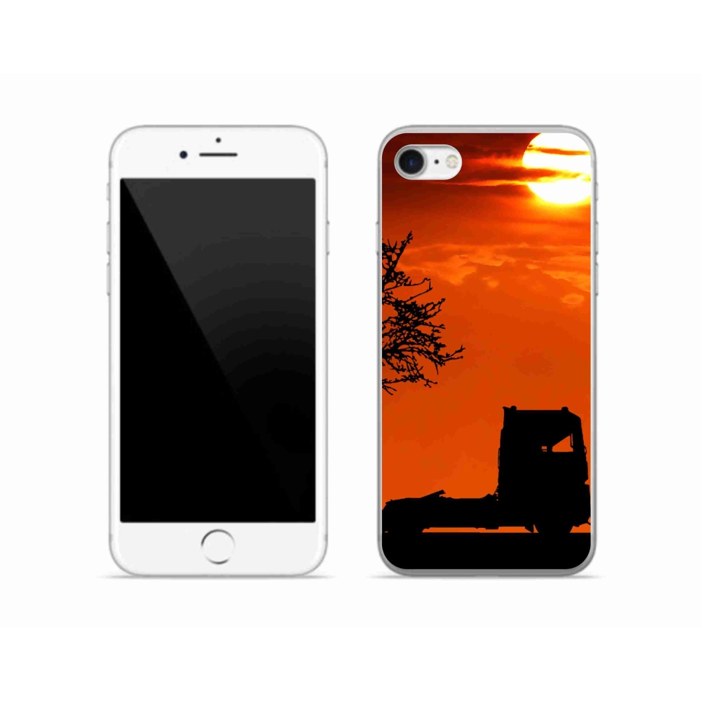 Zselés borítás mmCase iPhone SE (2022) - teherautó 3