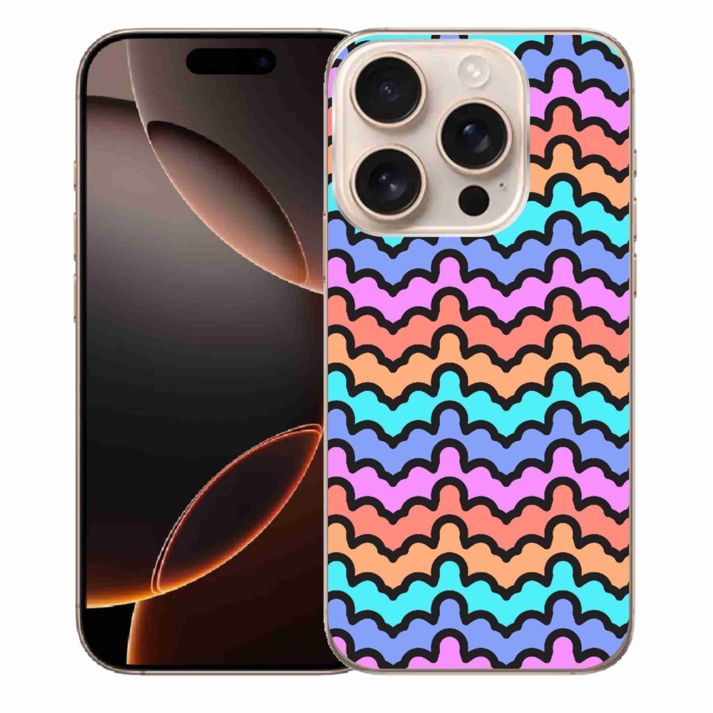 Gél borítás mmCase iPhone 16 Pro Max készülékhez - absztrakt motívum 30