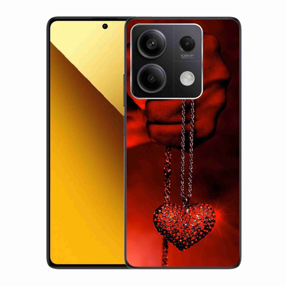 Gél borítás mmCase a Xiaomi Redmi Note 13 5G-hez - nyaklánc