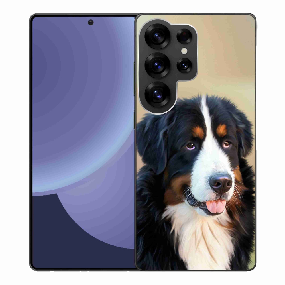 Gél borítás mmCase Samsung Galaxy S25 Ultra készülékhez - Berni hegyi kutya