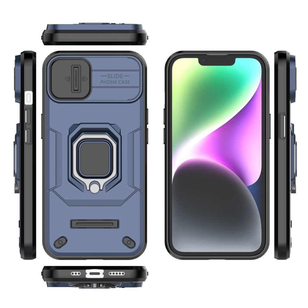 Ütésálló borítás iPhone 15 Plus készülékhez - kék