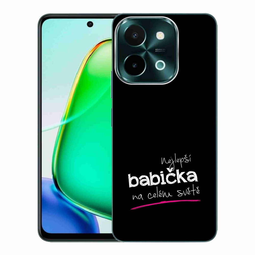 Gel Cover mmCase a Vivo Y28-on - A legjobb nagyi 4 fekete háttérrel