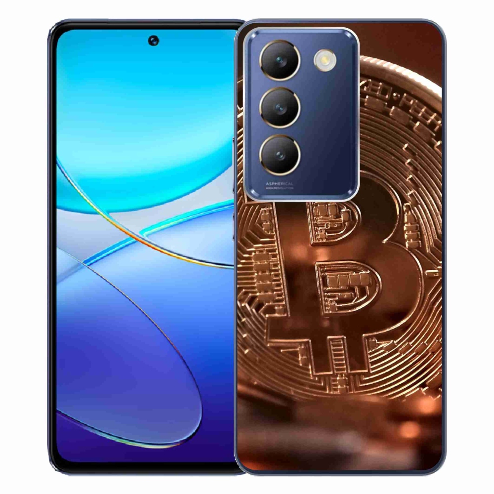 Gél borító mmCase a Vivo V40 SE 4G/5G készülékhez - bitcoin