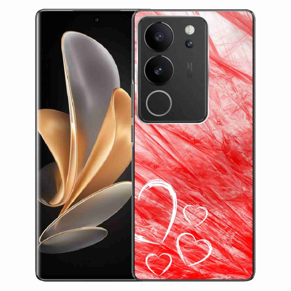 Zselés borítás mmCase a Vivo V29 5G-n - szív