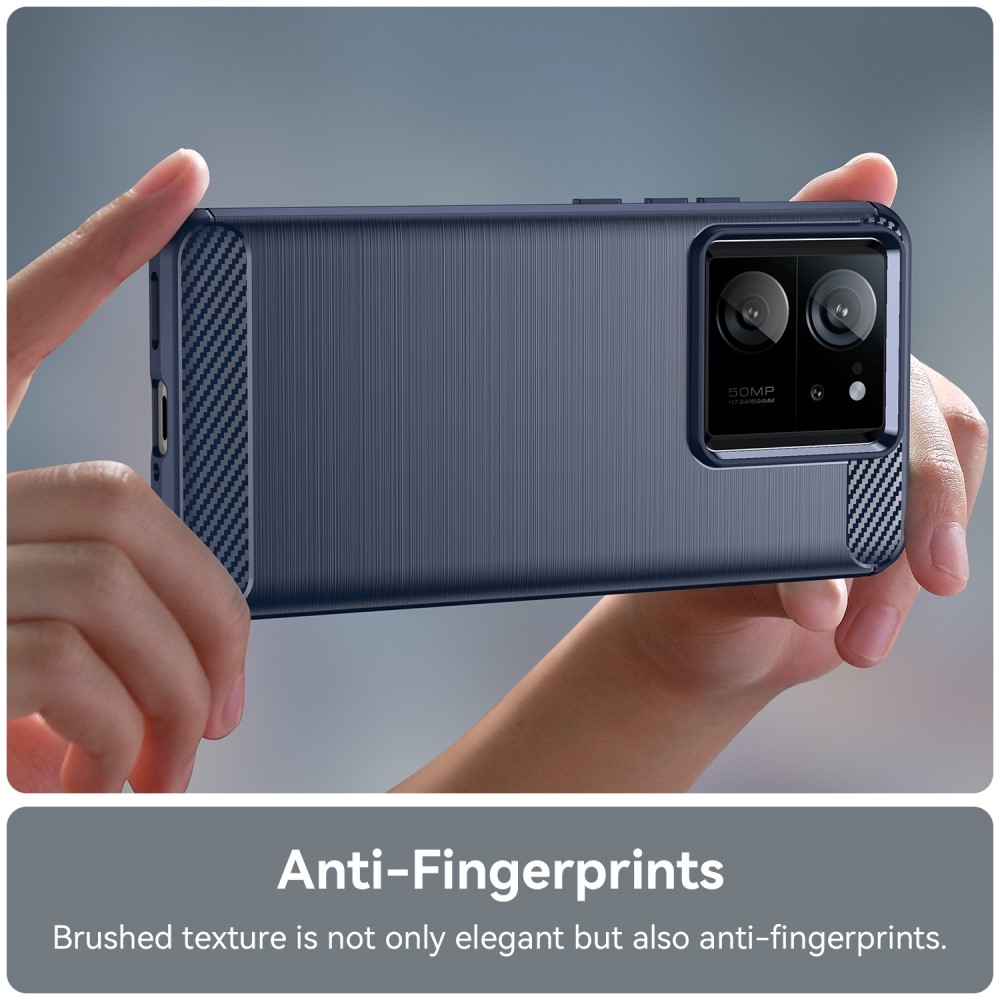 Szénálló zselés tok Xiaomi 13T/13T Pro készülékhez - kék