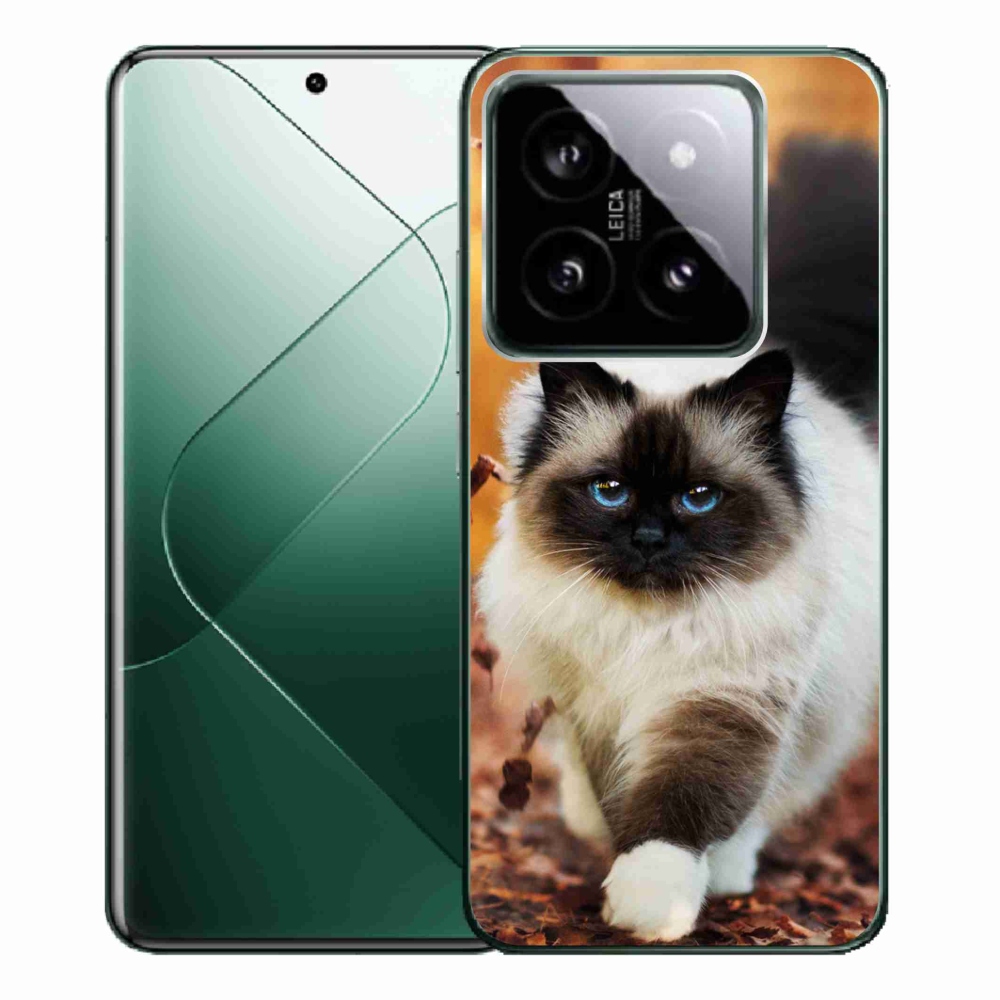 Gél tok mmCase a Xiaomi 14 Pro-hoz - macska