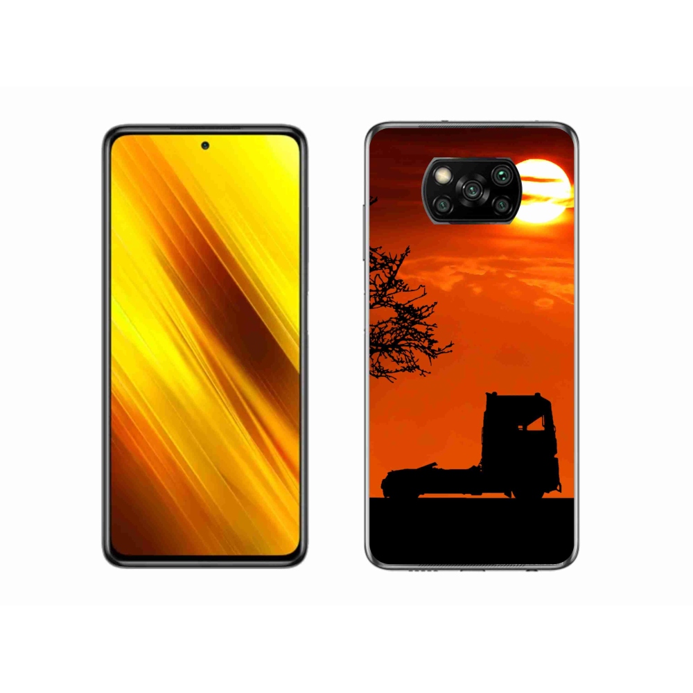 Gél borítás mmCase a Xiaomi Poco X3 Pro számára - teherautó 3