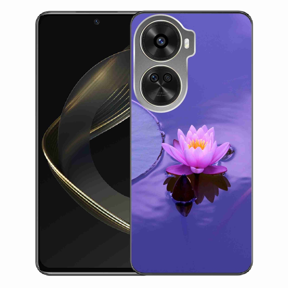 Gél tok mmCase a Huawei Nova 12 SE számára - virág a felületen