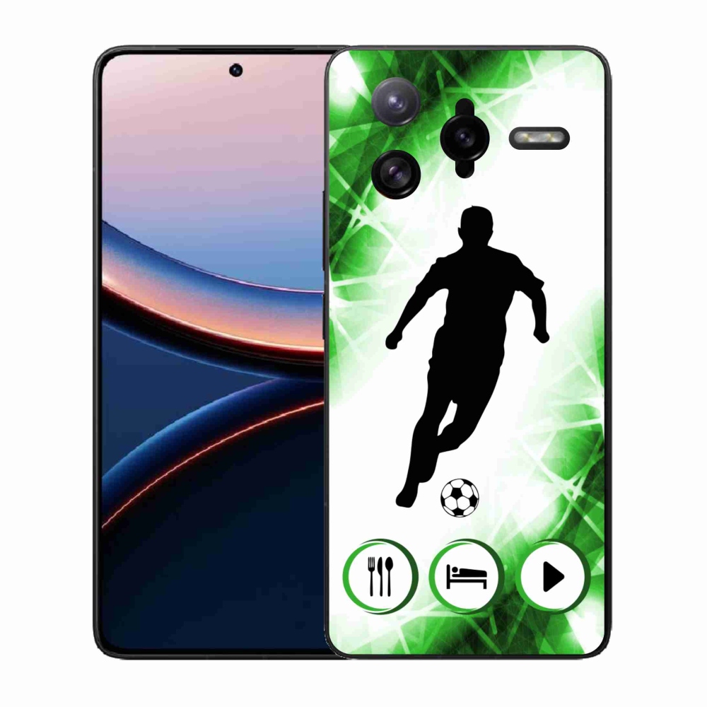 Gél borítás mmCase a Xiaomi Poco F7 Ultra számára - focista