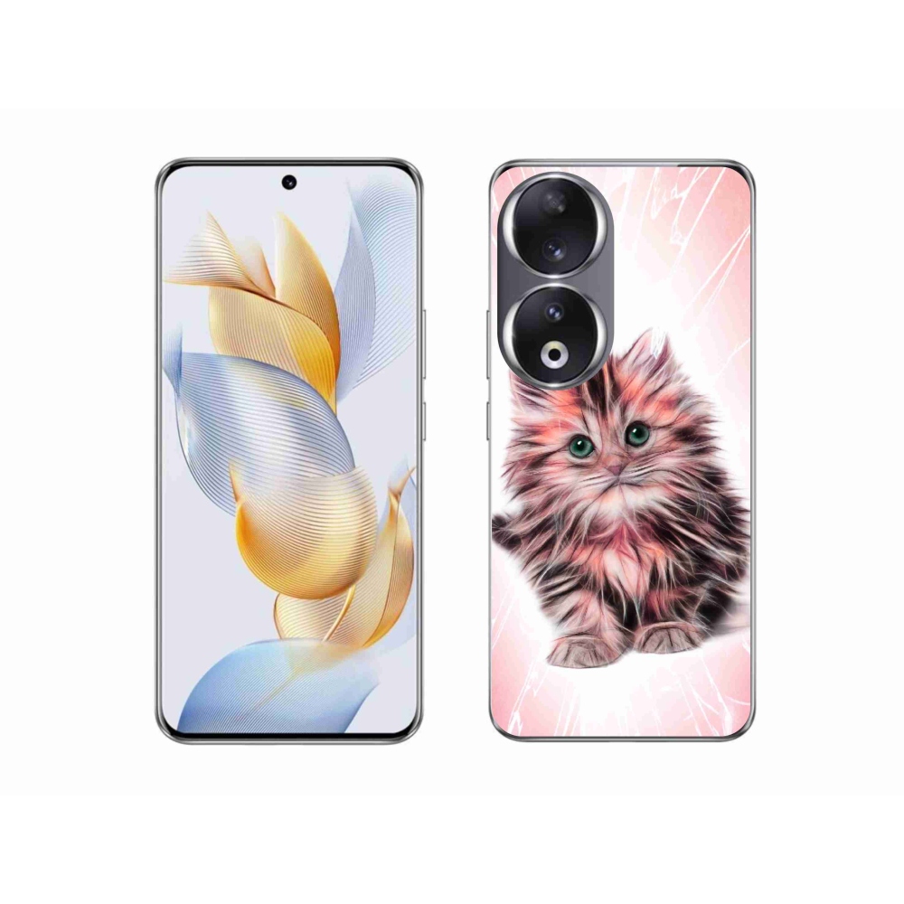 Gél borító mmCase a Honor 90-hez - aranyos cica