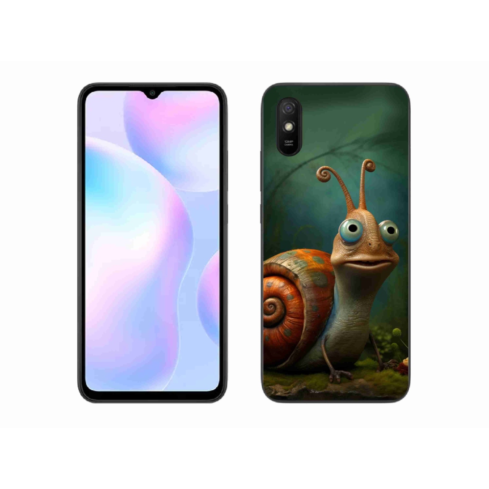Gél borítás mmCase a Xiaomi Redmi 9A számára - csiga