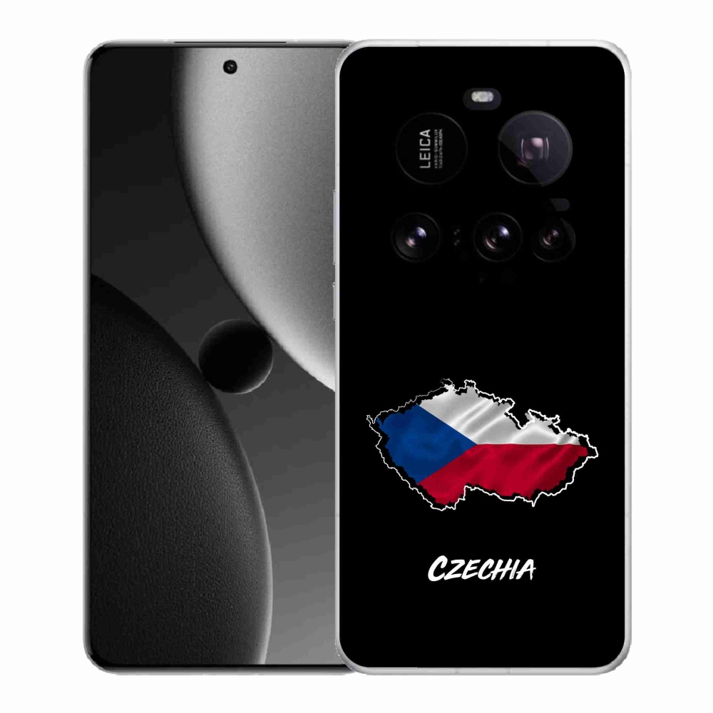 Gél borítás mmCase a Xiaomi 15 Ultra - Csehország fekete háttérrel