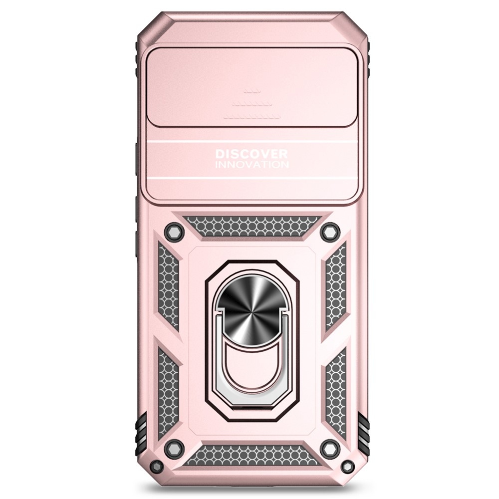 Gyűrűálló borítás a Google Pixel 10 Pro XL/Pixel 9 Pro XL készülékhez - rózsaarany színben