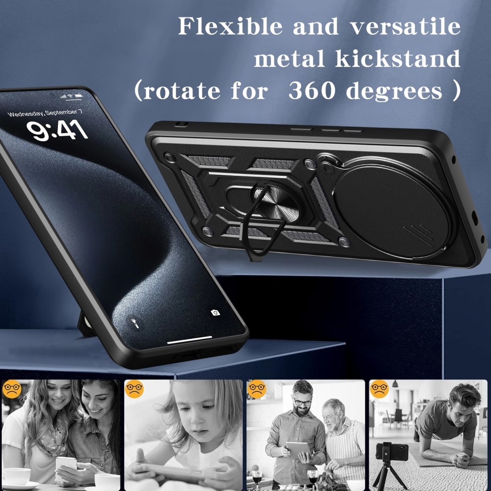 Csúszásálló borítás a Honor Magic 7 Lite 5G készülékhez - fekete