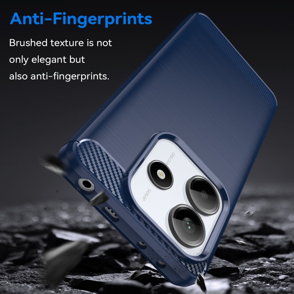 Szénálló zselés tok Xiaomi Redmi Note 14 5G - kék