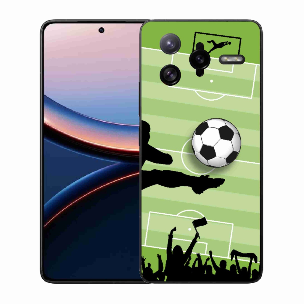 Gél borítás mmCase a Xiaomi Poco F7 Ultra számára - futball 3