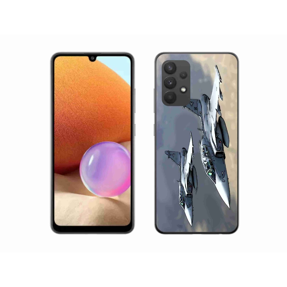 Gél borítás mmCase Samsung Galaxy A32 4G - vadászrepülők számára
