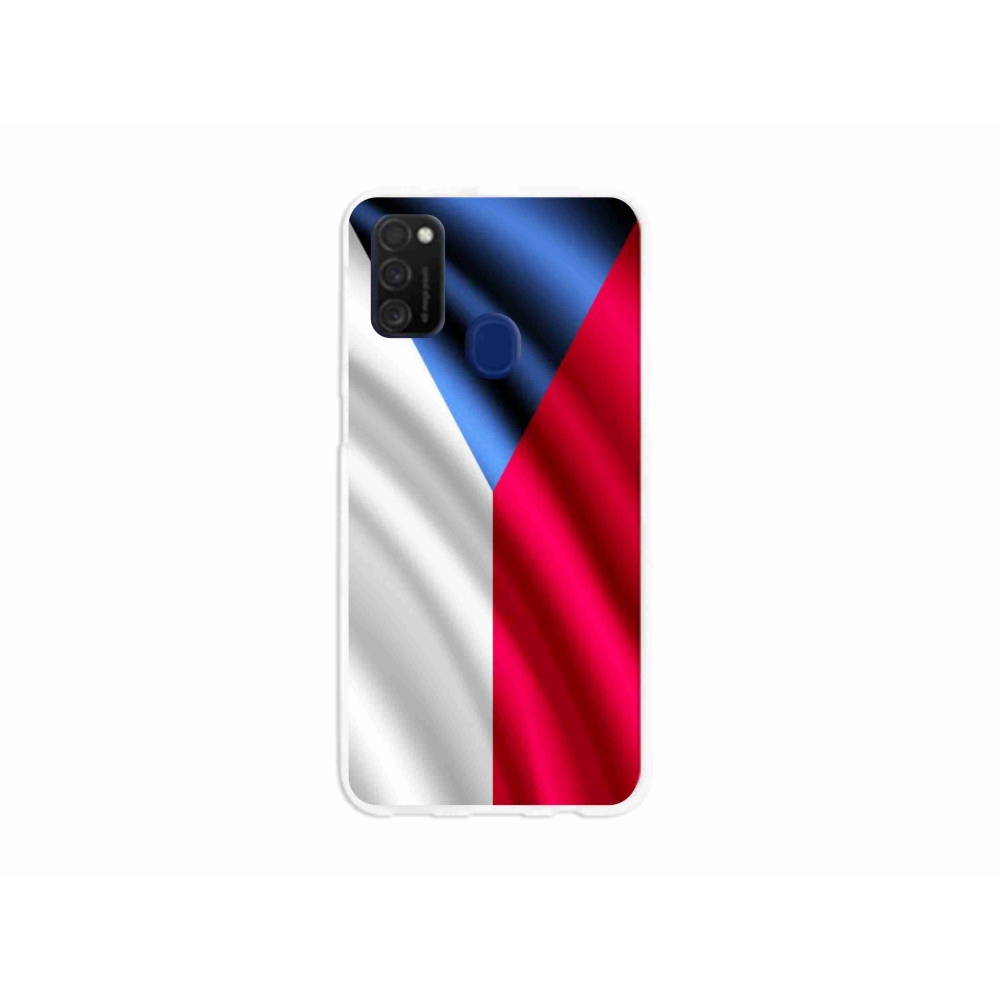 Gél borítás mmCase Samsung Galaxy M21 - cseh zászlóhoz
