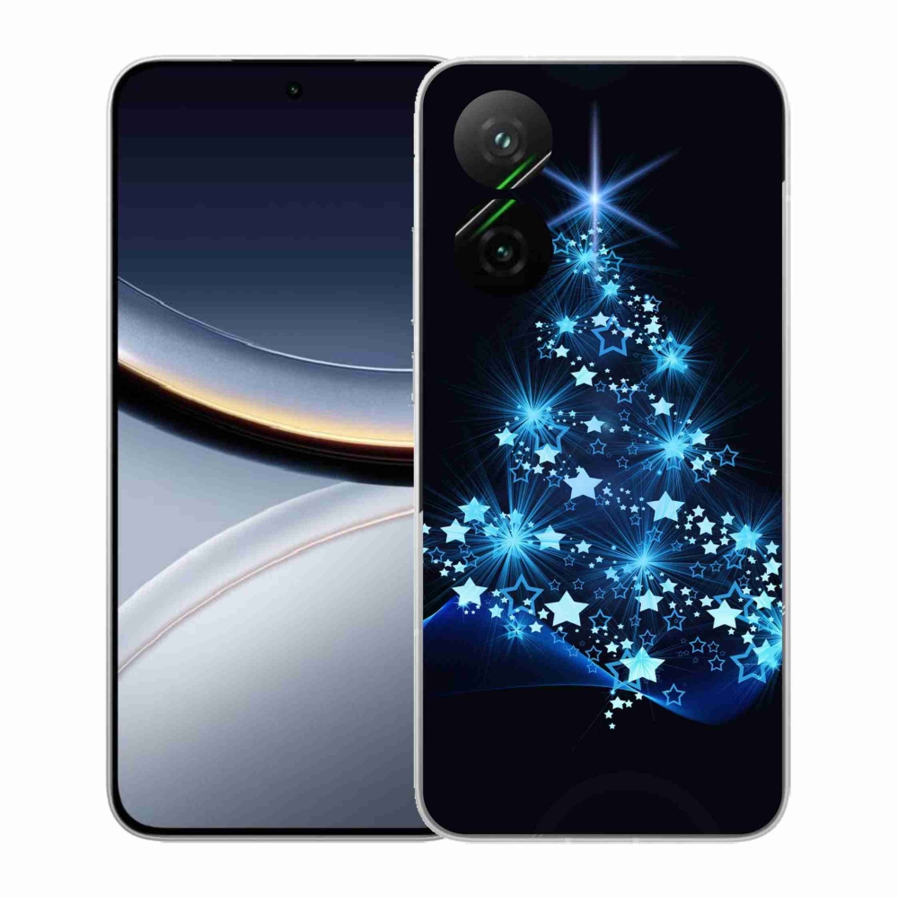 Gél borítás mmCase a Xiaomi Poco F7 5G számára - karácsonyfa