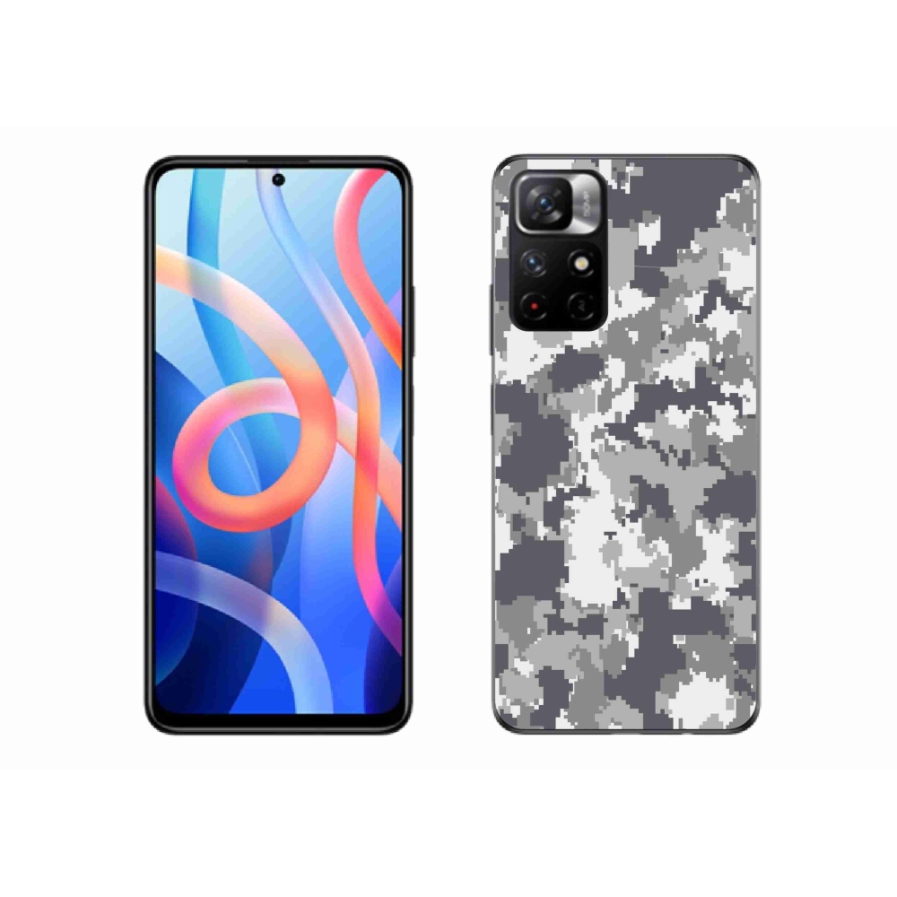 Gél borítás mmCase a Xiaomi Redmi Note 11S 5G-hez - álcázó minta 2