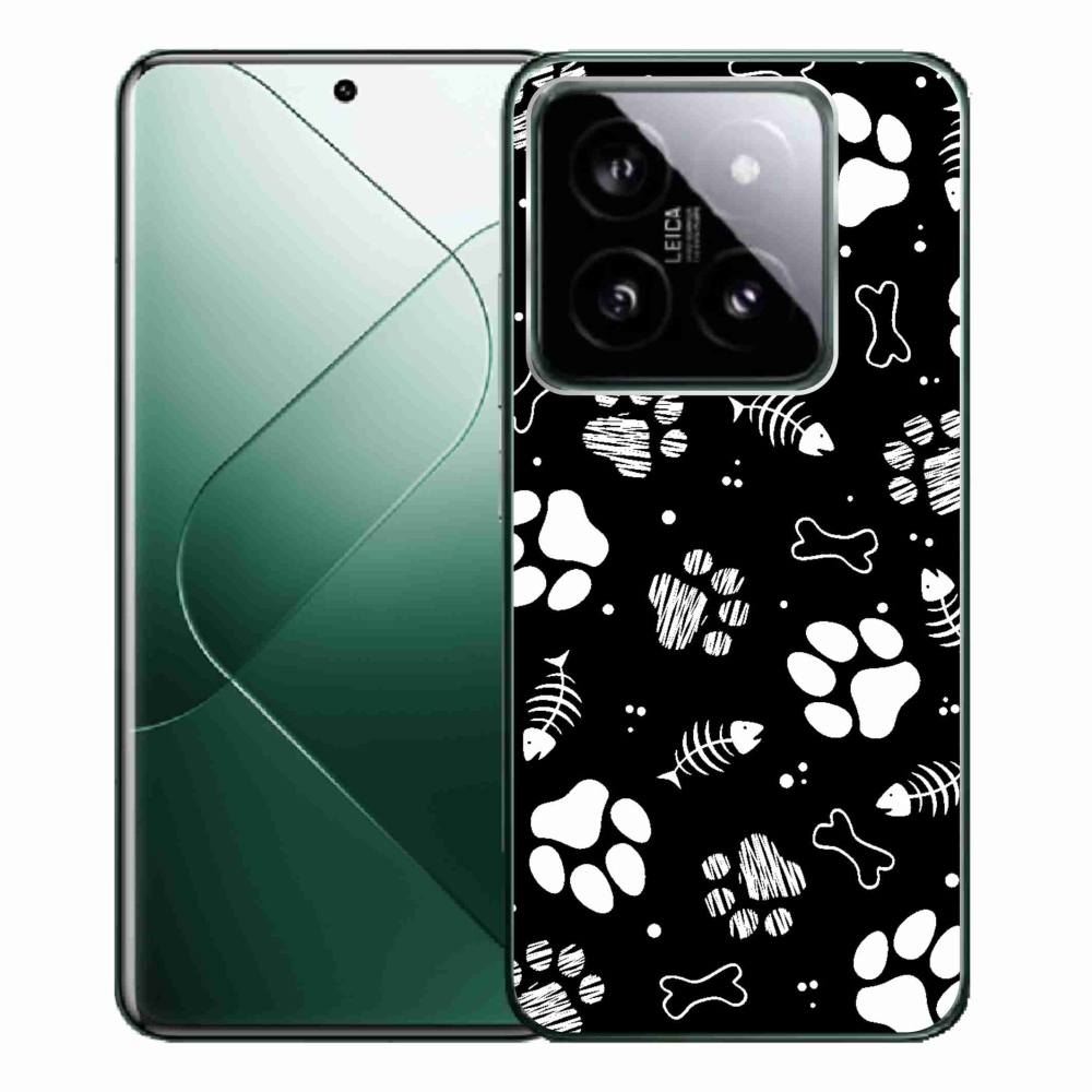 Gél borítás mmCase a Xiaomi 14 Pro-hoz - kutyamancsok