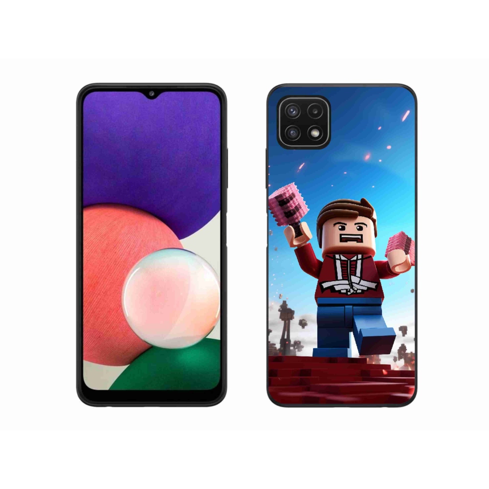 Zselés borítás mmCase Samsung Galaxy A22 5G - roblox 2