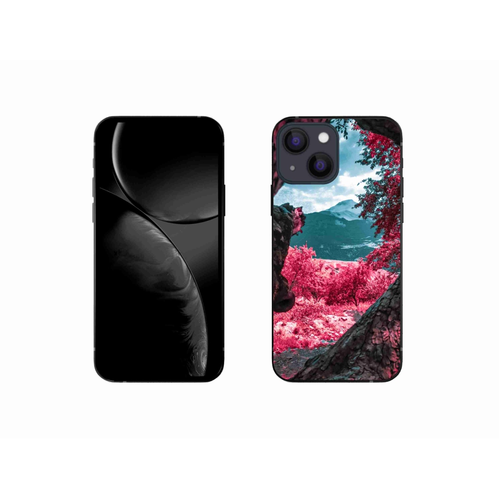 Zselés borítás mmCase iPhone 13 mini 5.4 - hegyi kilátás