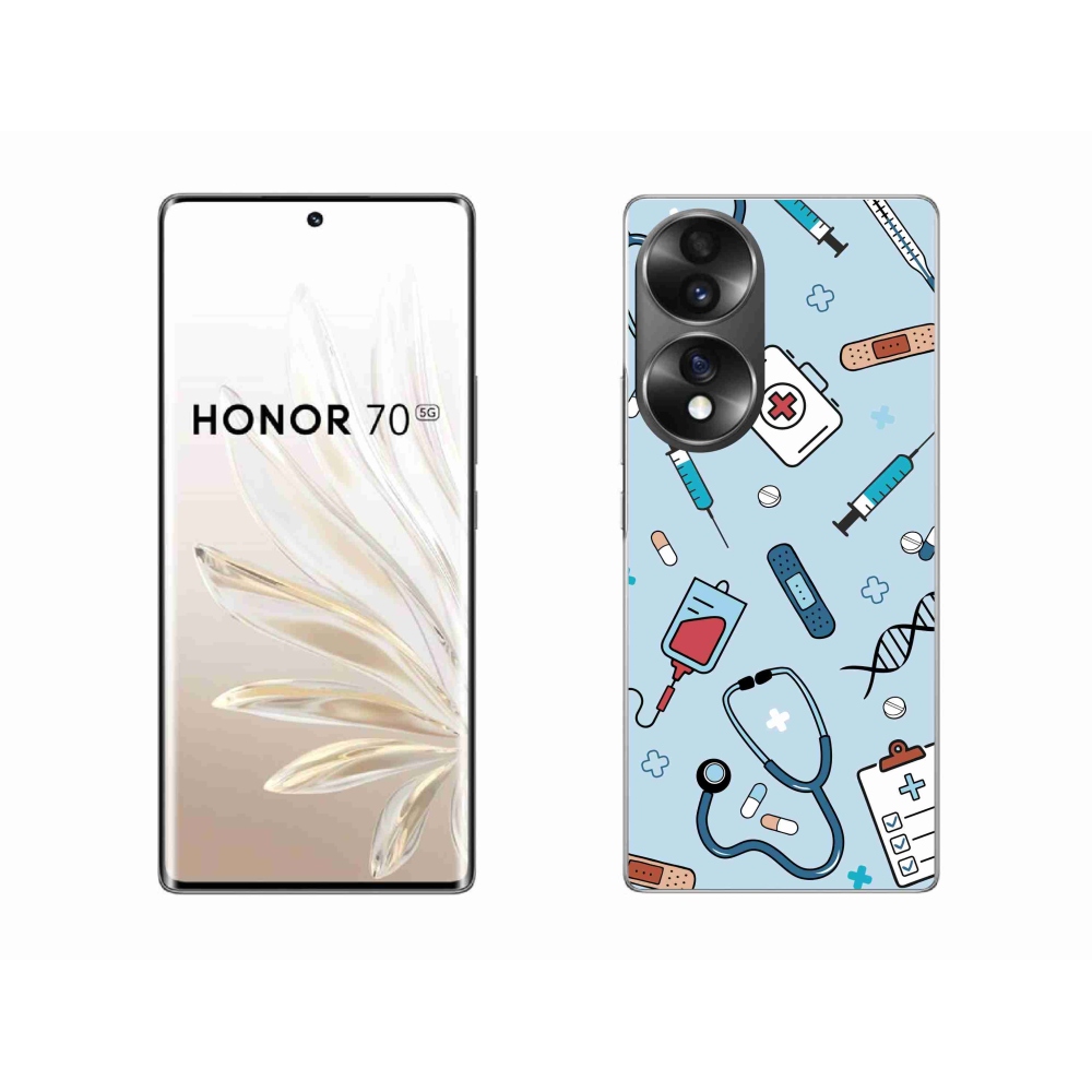 Zselés borítás mmCase a Honor 70-hez - egészség 1