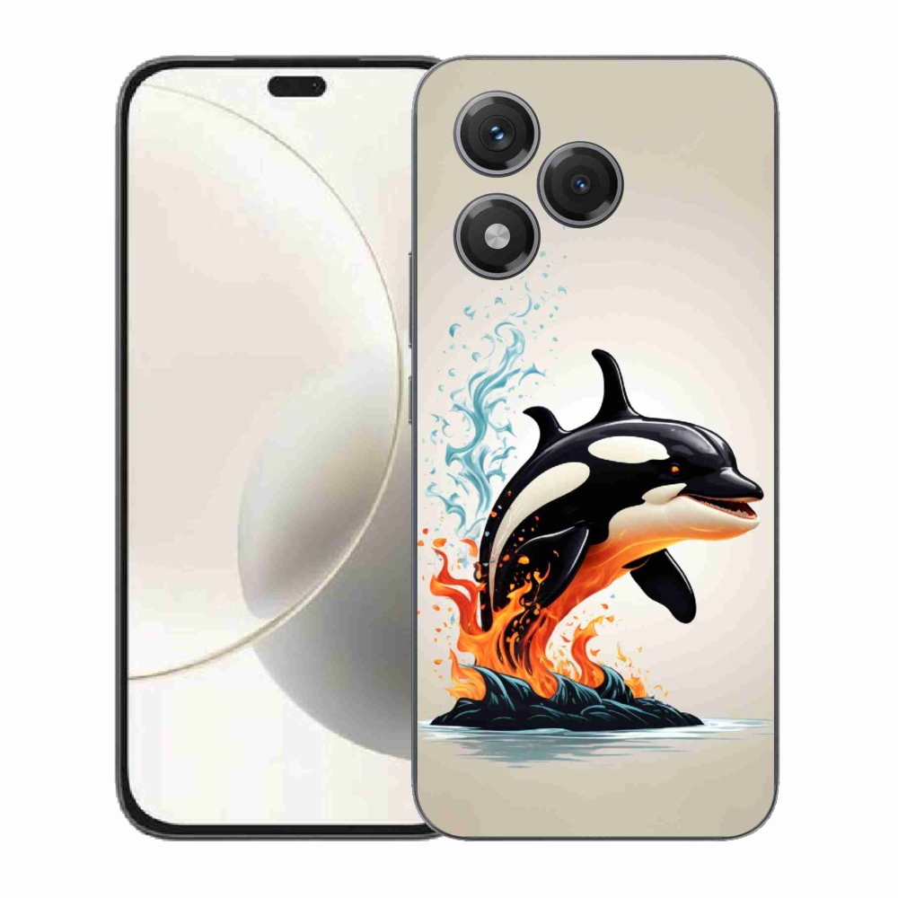 Zselés borítás mmCase a Honor 400 Lite-hoz - írisz