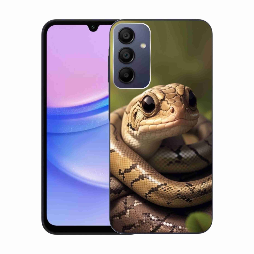 Gél védőburkolat mmCase Samsung Galaxy A15 4G/5G - kígyó 1