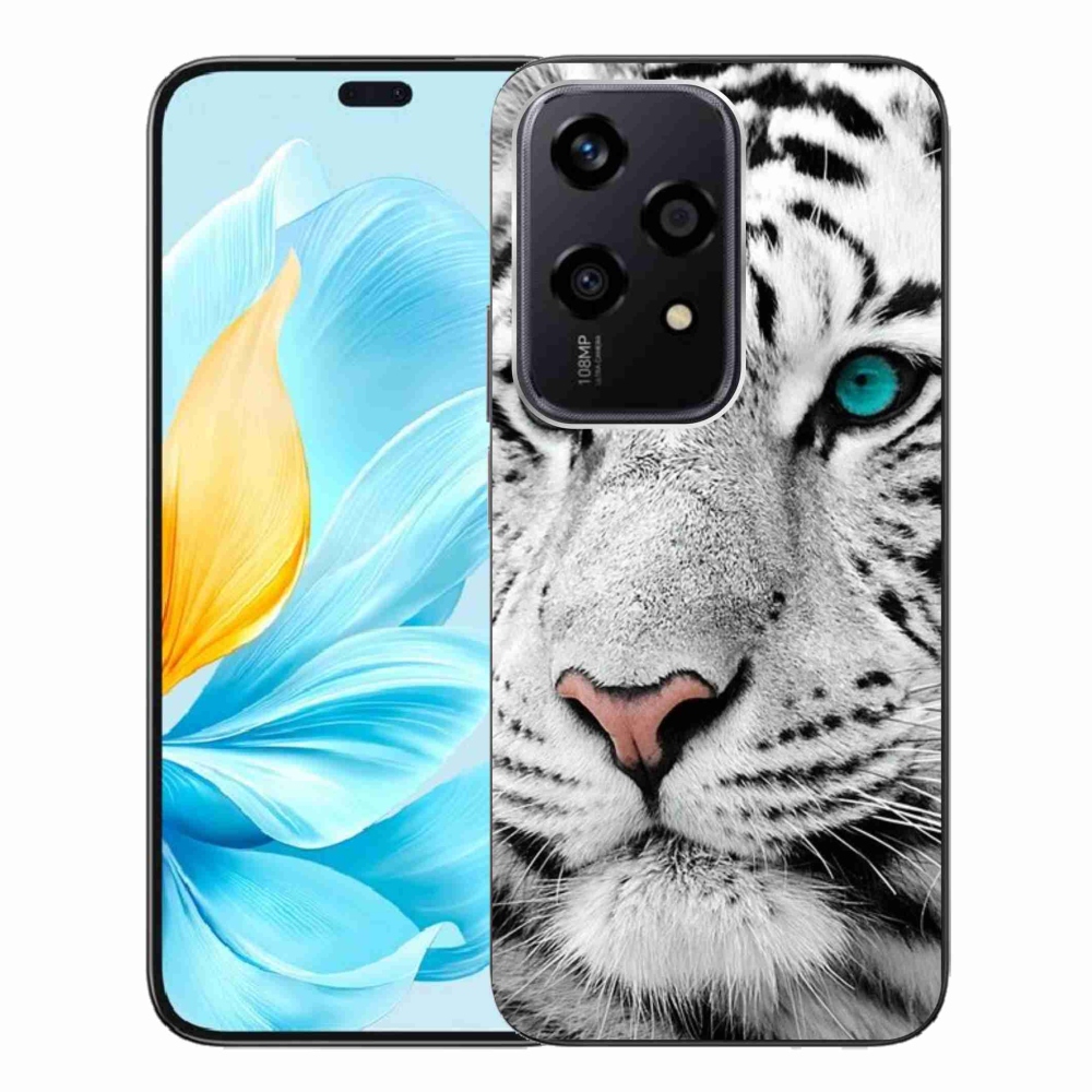 Zselés borítás mmCase a Honor 200 Lite 5G készülékhez - fehér tigris