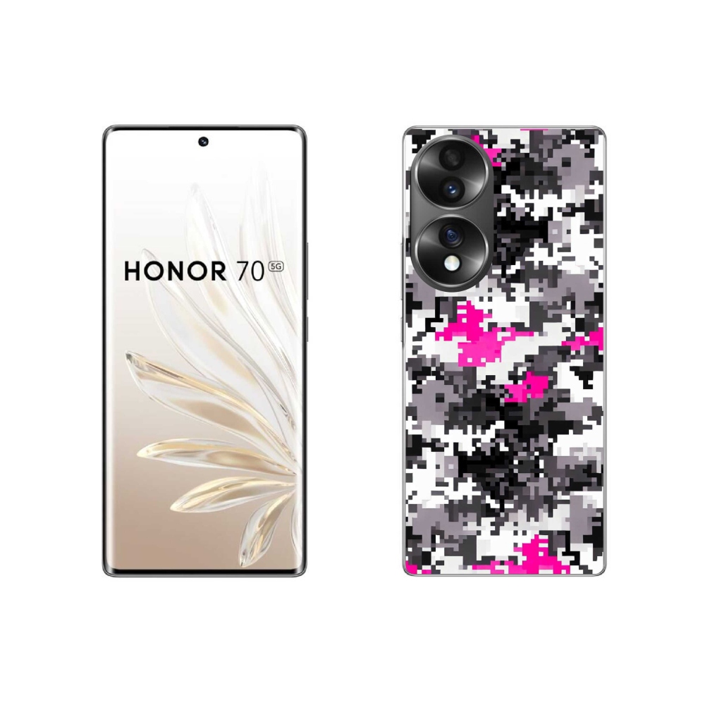 Gél borítás mmCase for Honor 70 - terepszínű minta 4