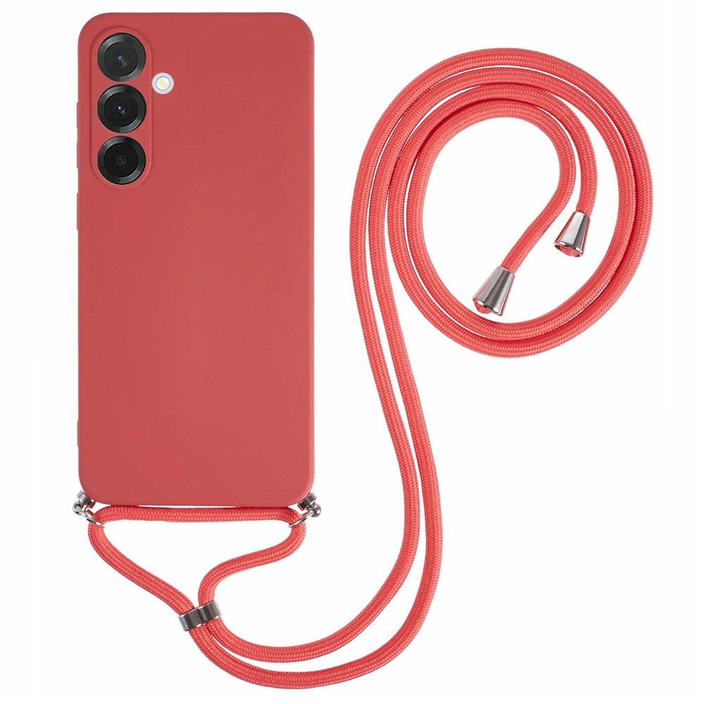 Bélelt zselés tok húzózsinórral Samsung Galaxy A17 4G/5G - bordó színben