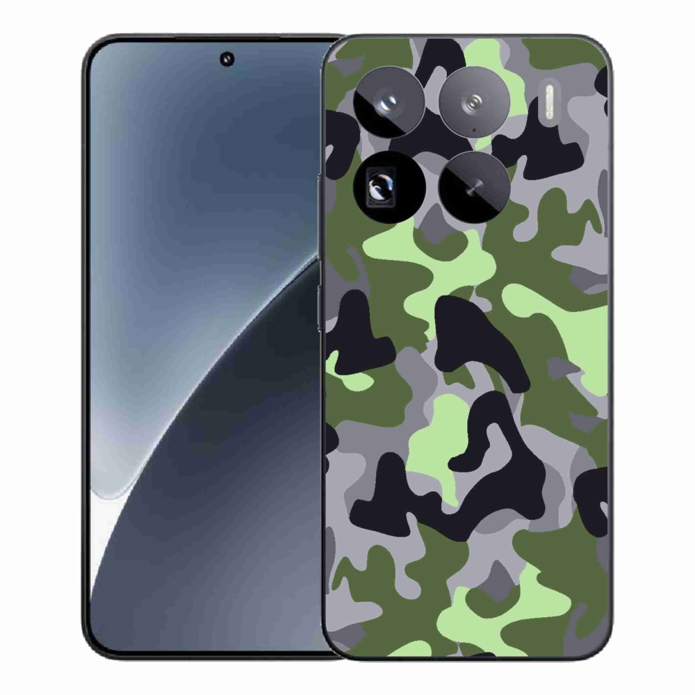 Gél borítás mmCase a Xiaomi 15 Pro számára - álcázó minta 7