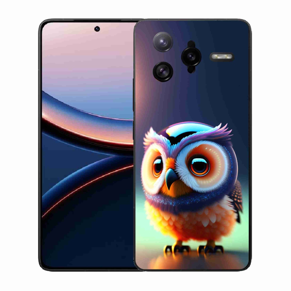 Gél borítás mmCase a Xiaomi Poco F7 Ultra számára - bagoly