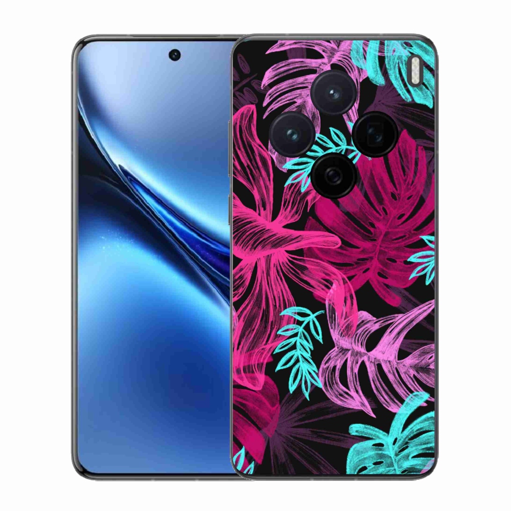 Zselés borítás mmCase a Vivo X200 5G-hez - virágok 1