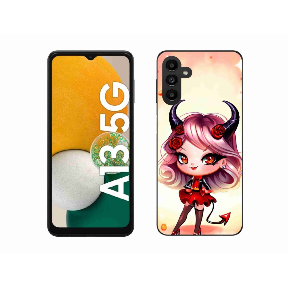 Gél borítás mmCase Samsung Galaxy A13 5G - rajzfilm ördög