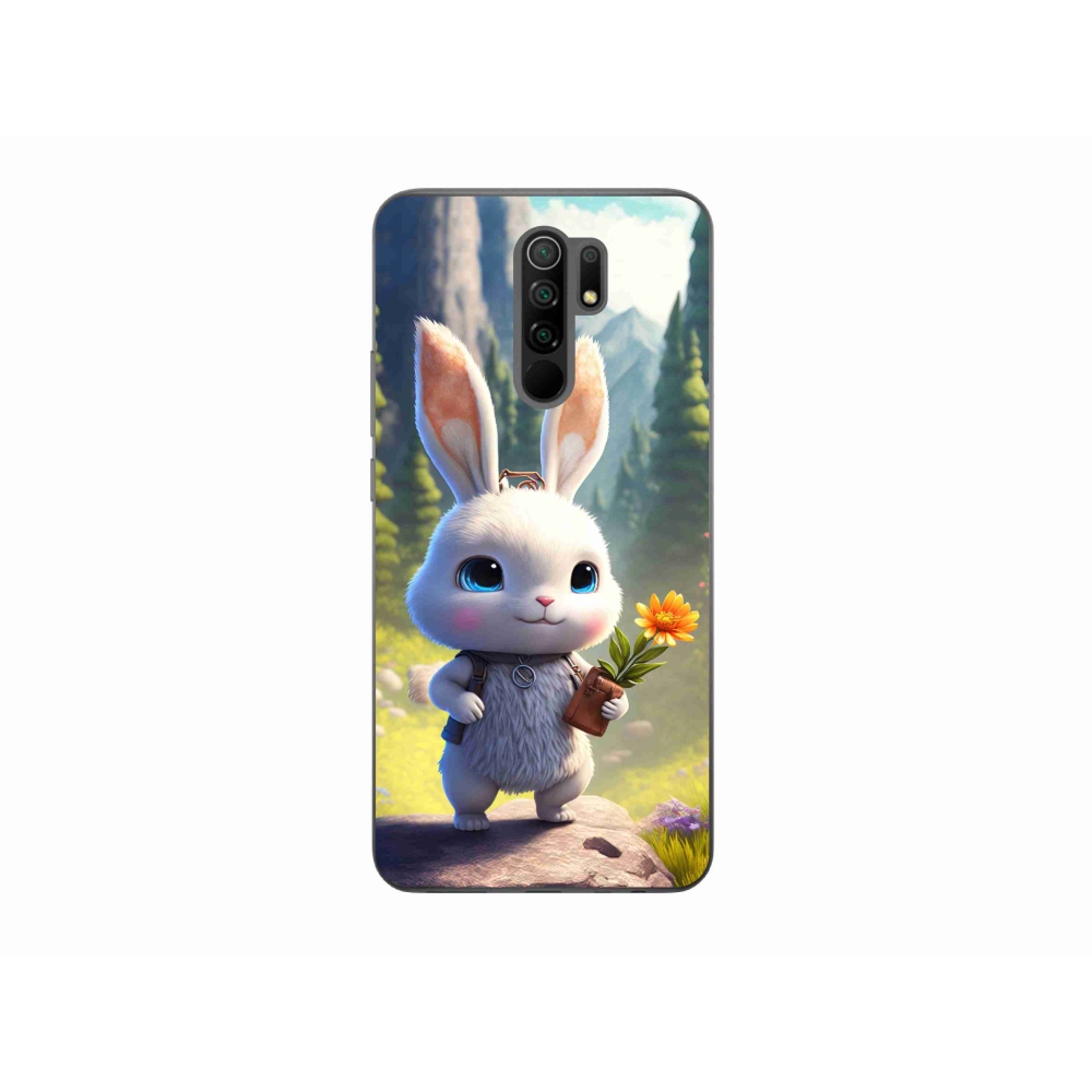 Gél borítás mmCase a Xiaomi Redmi 9-hez - aranyos nyuszi