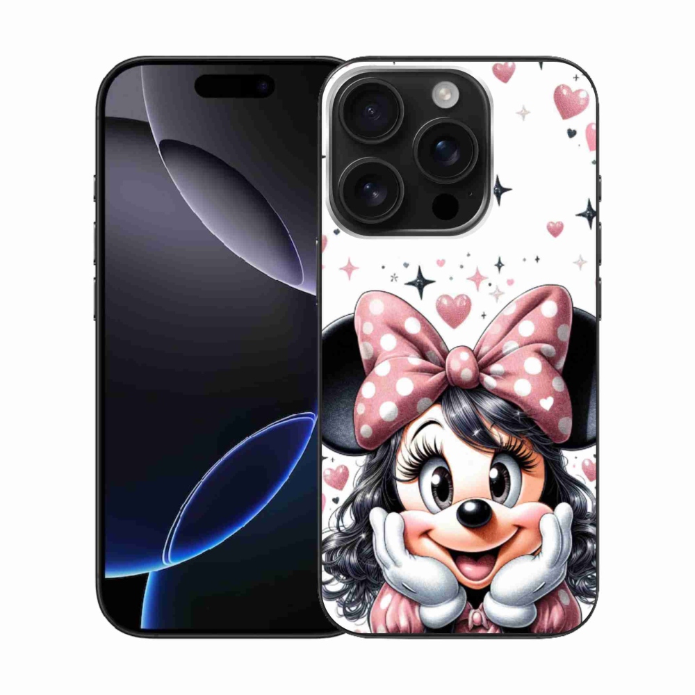 Zselés borítás mmCase iPhone 16 Pro készülékhez - minnie
