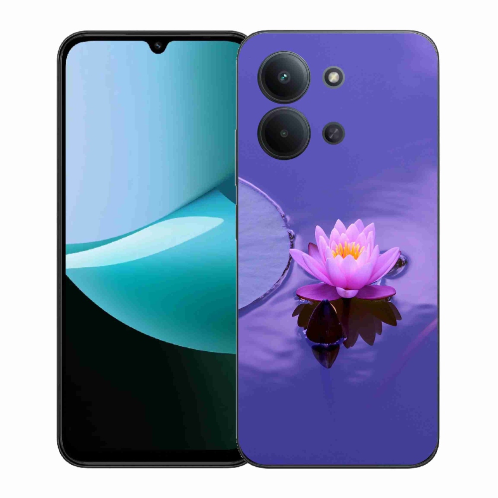 Gél borítás mmCase a Xiaomi Redmi 15C 4G (171mm)/Poco C85 4G (171mm) - virág a felületen