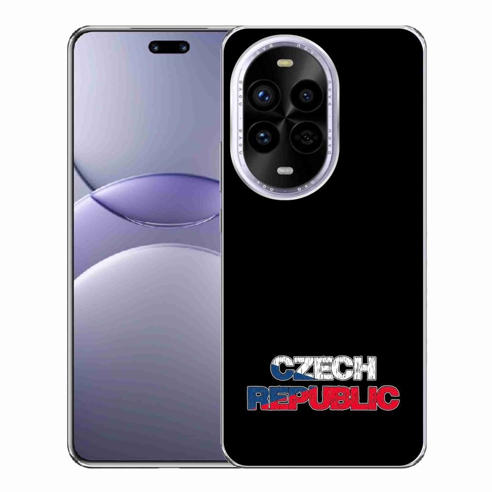 Gél borító mmCase a Huawei Nova 13 Pro 5G - Csehország fekete háttérhez
