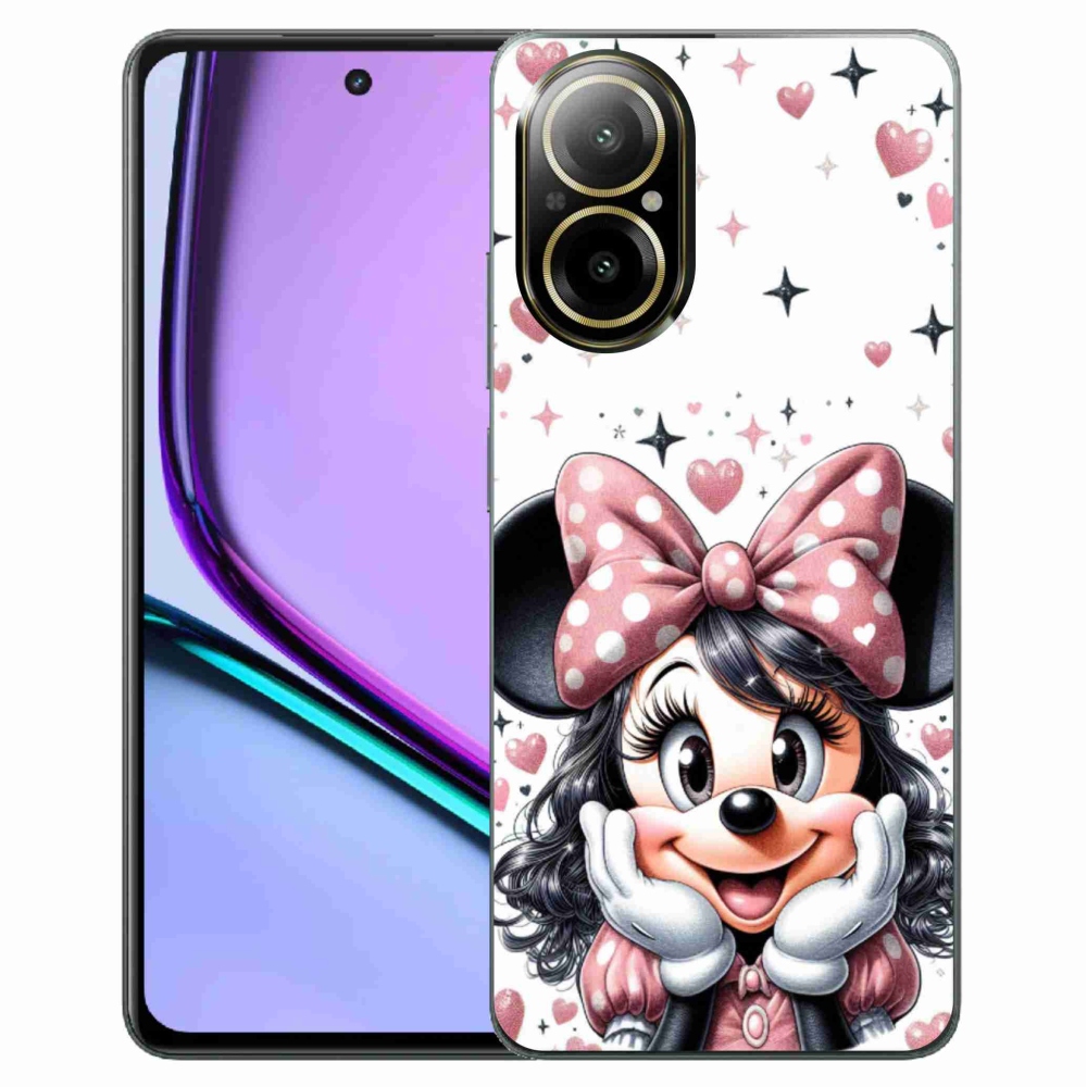 Zselés borítás mmCase a Realme C67 készülékhez - minnie