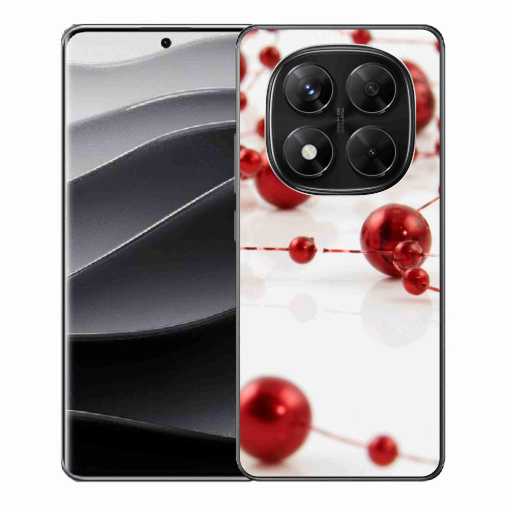 Gél borítás mmCase a Xiaomi Redmi Note 14 Pro 5G/Poco X7 5G számára - karácsonyi lánc