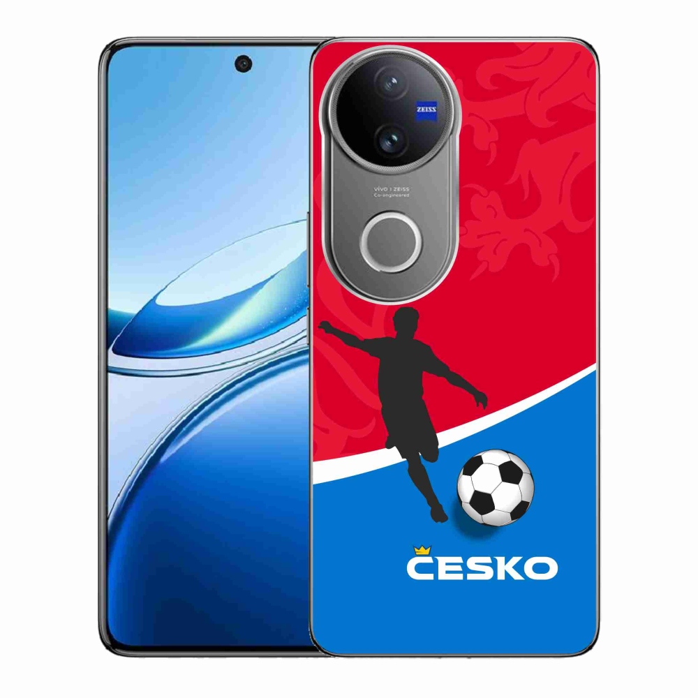 Gél borítás mmCase a Vivo V50 5G készülékhez - futball Csehország