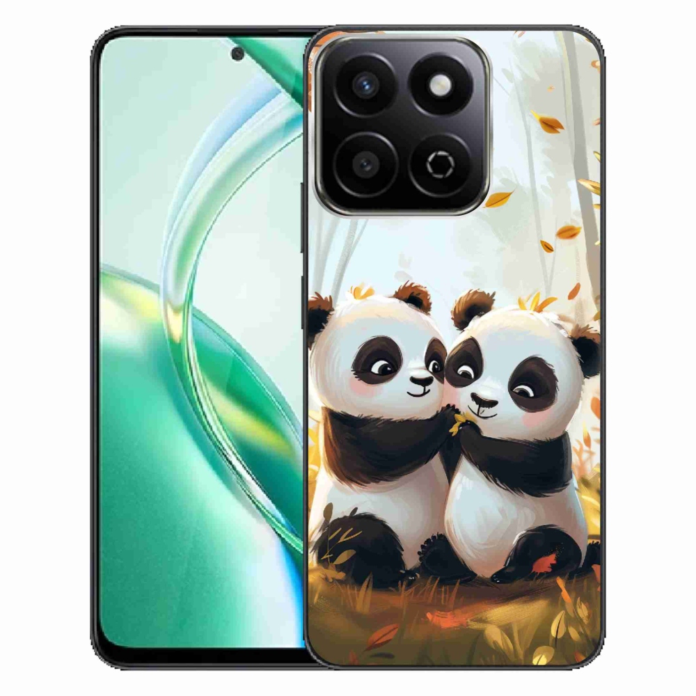 Zselés borítás mmCase a Honor 200 Smart 5G készülékhez - pandák
