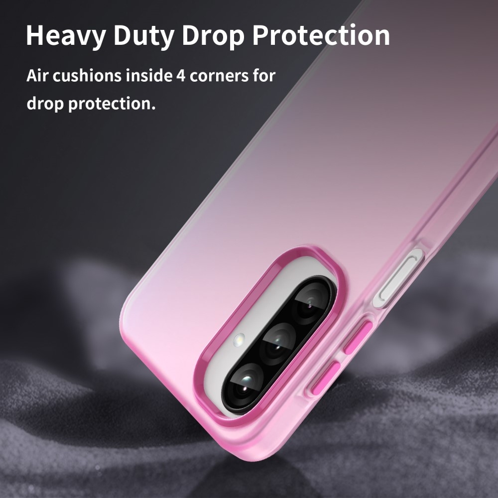 Candys matt zselés tok Samsung Galaxy A26 5G - rózsaszínű